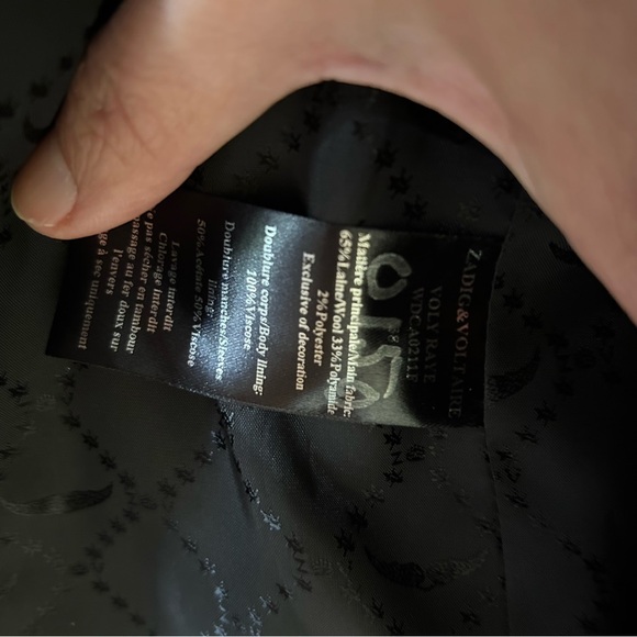 Zadig & Voltaire Voly Raye blazer - Picture 5 of 8